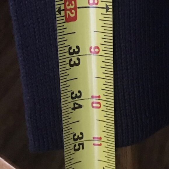 INAUGURAL CONFERENCE 2009 EMBROIDERED PRESIDENTIAL SEAL NAVY BLUE ACRYLIC SCARF - Picture 8 of 8